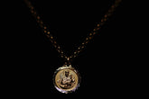 Agnés 18k Gold Princess Necklace and Pendant Set